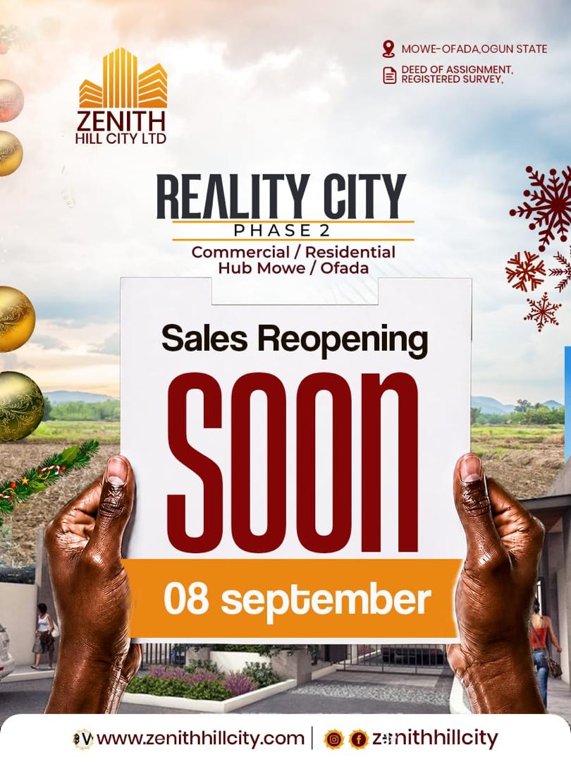 Reality City Phase 2 — Sales Reopening Soon, 08 September